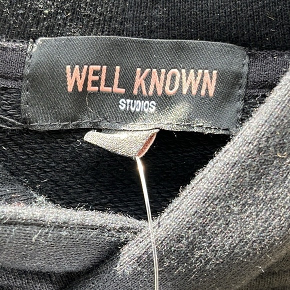 Well Known Studios Car Hoodie Jacket  Pullover Black Men's sz Medium… NWT - Picture 3 of 9